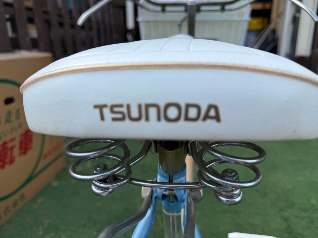 昭和レトロ ツノダ 婦人スポーツ車 未使用 箱入り新品