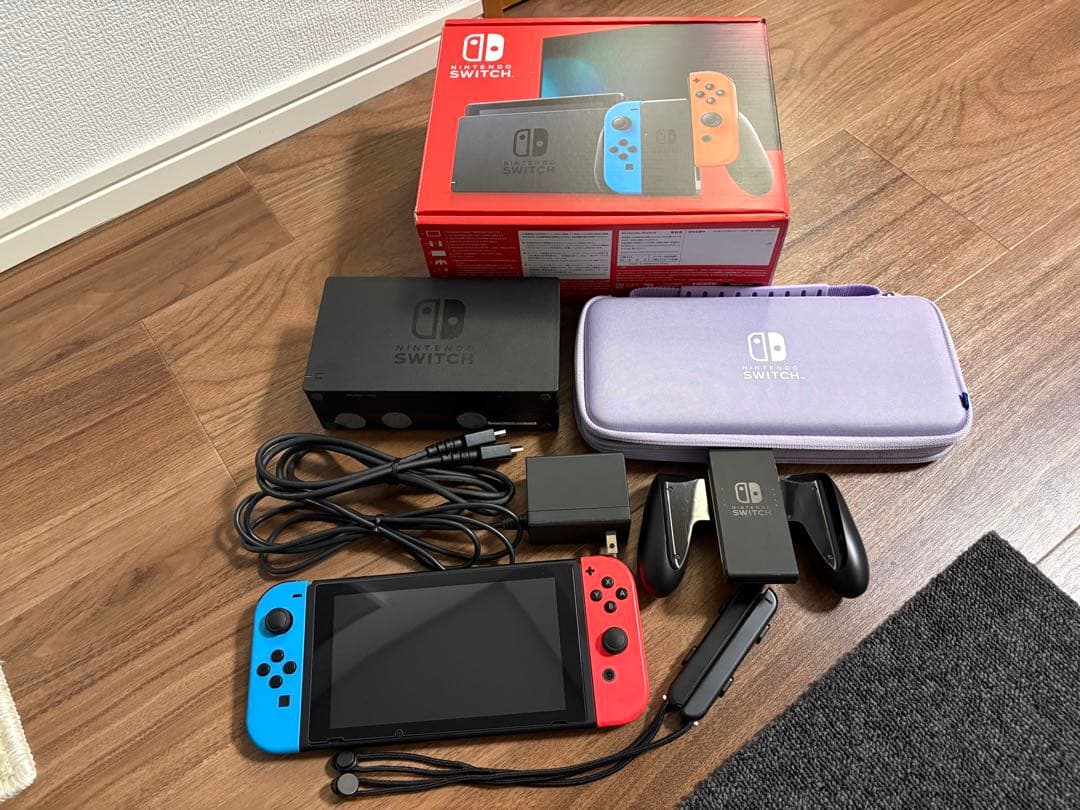 Nintendo Switch 本体 スリムハードケース 32Gbメモリーカード