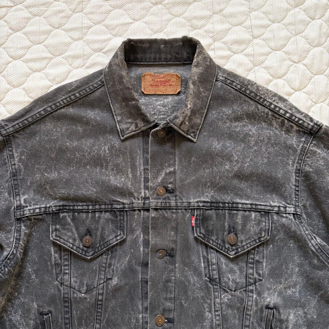 【希少】87年USA製 Levi’s 70507-0253 アシッドブラック L