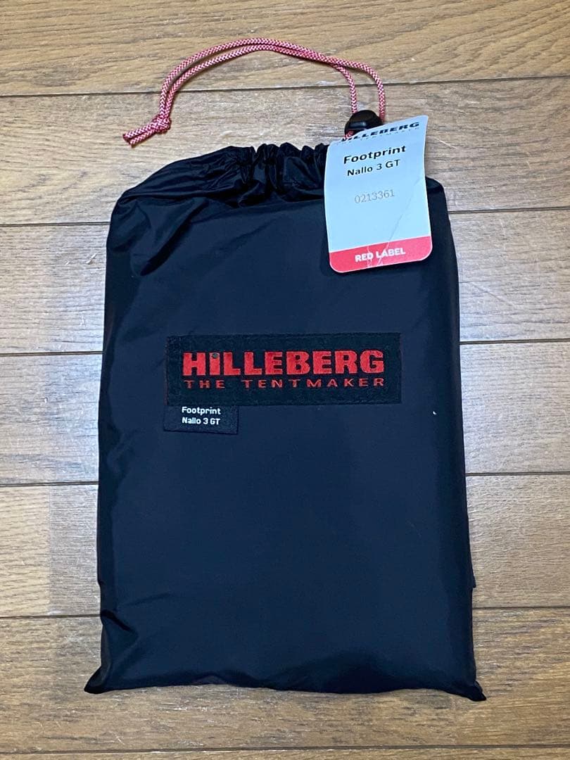 【未使用】HILLEBERG ヒルバーグ Nallo3 GT専用フットプリント