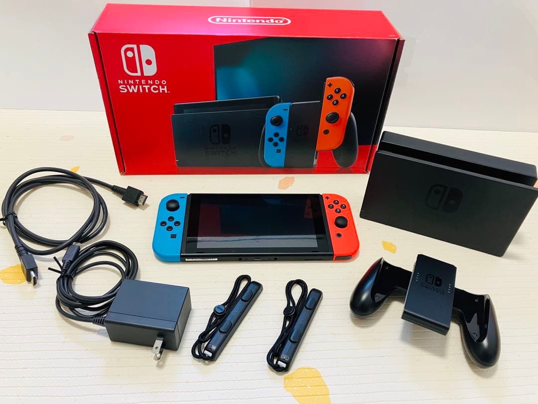 【美品・完品】Nintendo Switch HADモデル ネオン 動作確認済