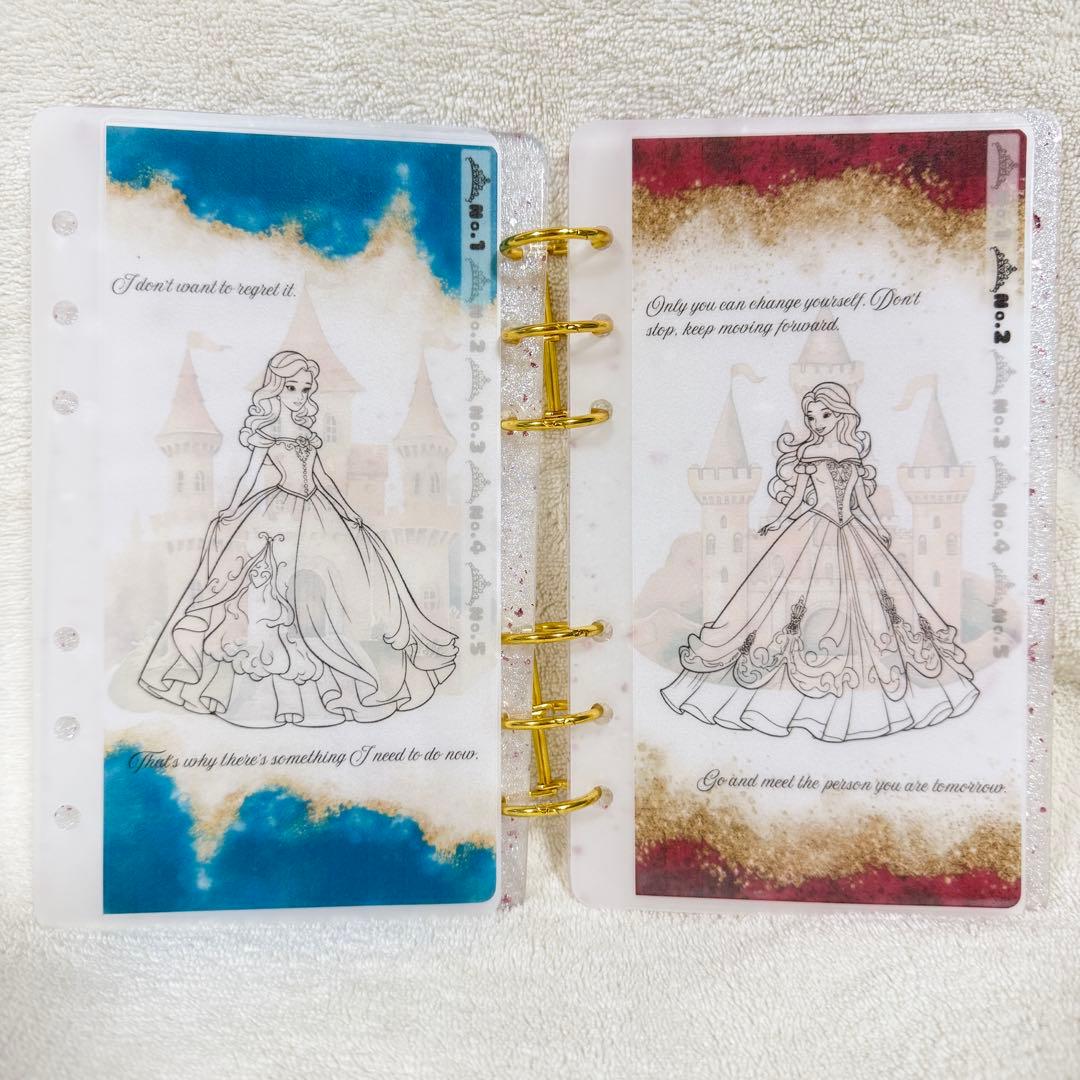 【ルミ子】お城プリンセスweeklyタイプ×4セット