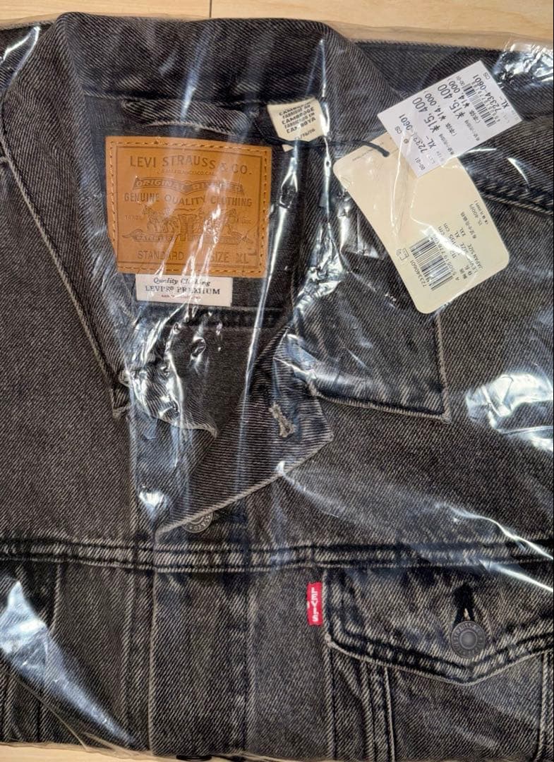 【新品・品薄サイズ】Levi’s クラシックトラッカージャケット ブラック XL