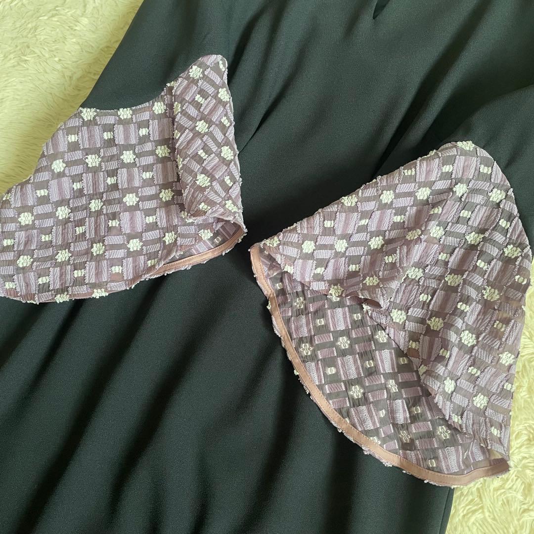 chiyo☺︎ 様　トロワズィエムチャコ　シップス別注　エンブロイダリーワンピース