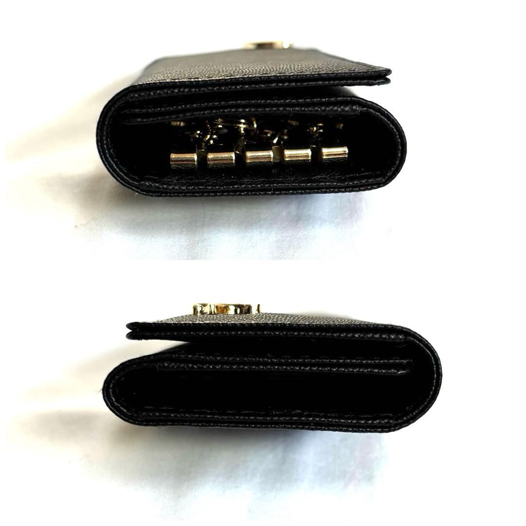 【新品未使用✨️】アニエスベー レザーキーケース 箱付き ブラック