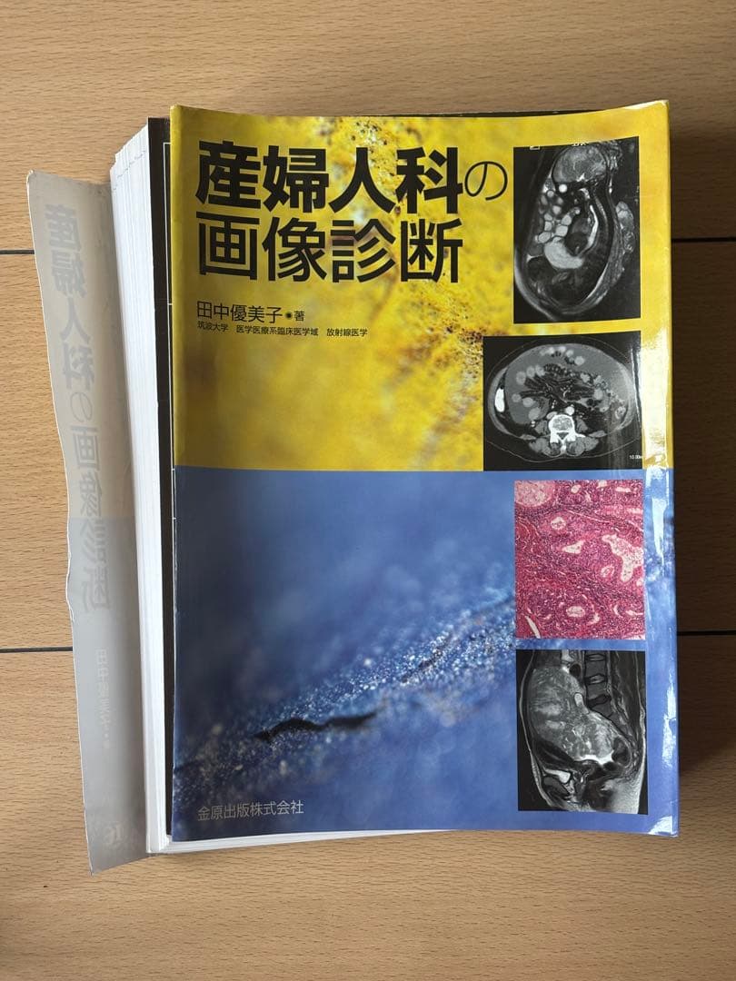 裁断済み　産婦人科の画像診断　田中優美子