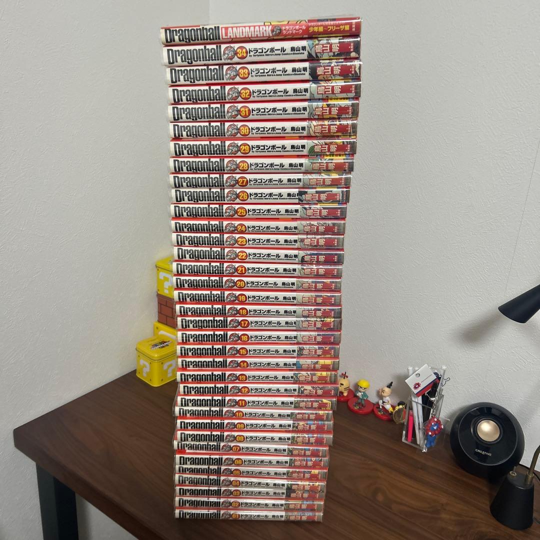 全巻帯び付き　ドラゴンボール 完全版全34巻セット　全巻初版　ガイドブック付き