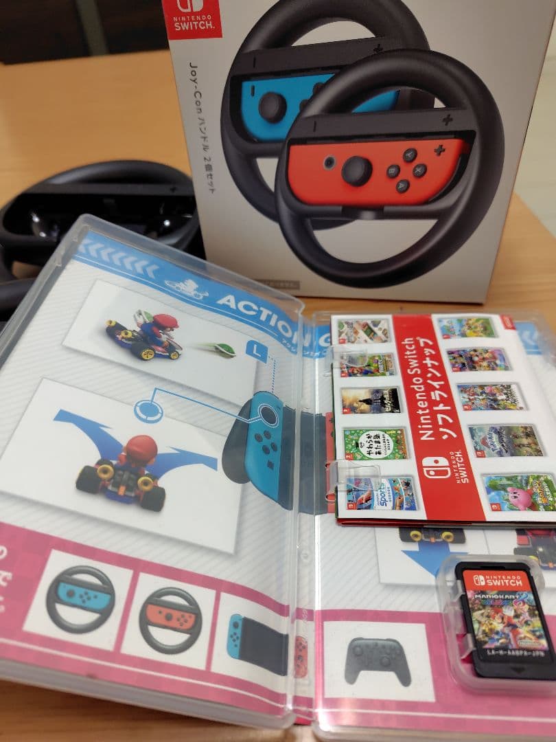マリオカート8デラックスJoy-Conハンドル