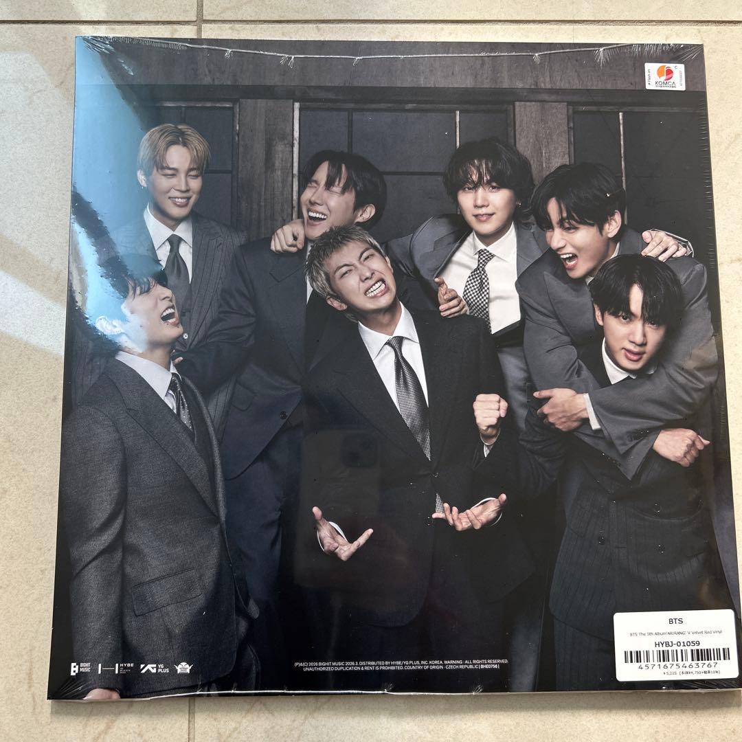 その他 BTS ARIRANG Standard Vinyl LP V