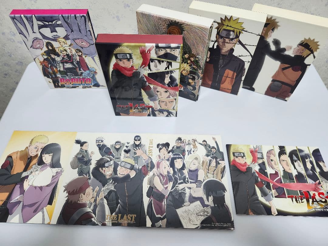 NARUTO DVD BOX セット & 劇場版入場特典(DVDや漫画)3点など