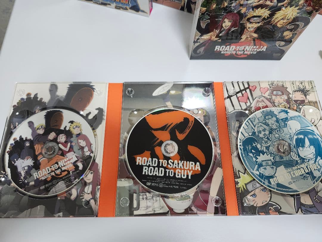 NARUTO DVD BOX セット & 劇場版入場特典(DVDや漫画)3点など