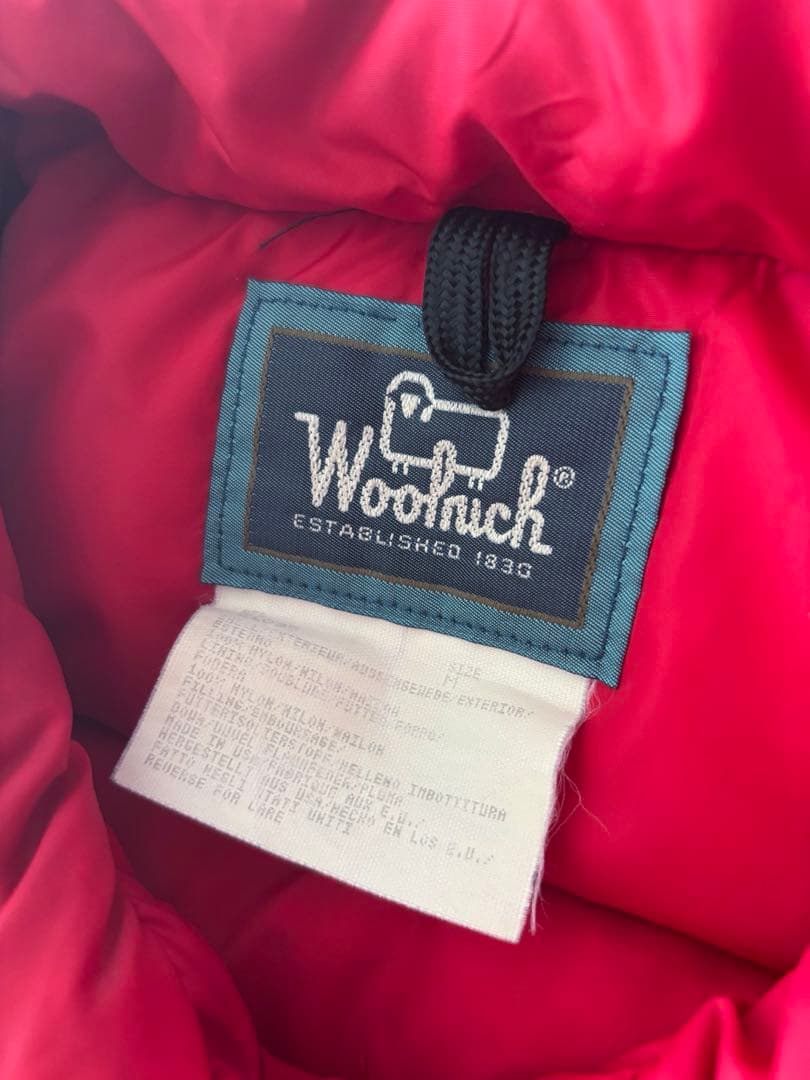 美品！70's 80's Woolrich ダウンベストM vintage