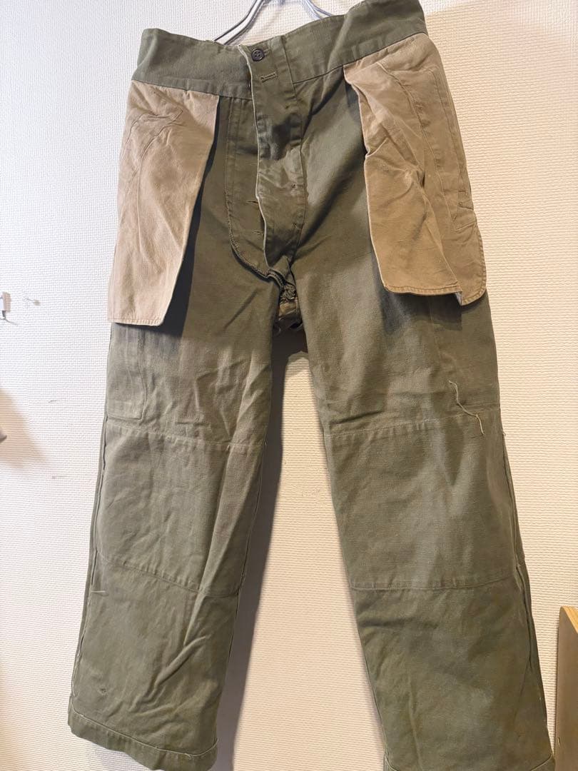 M47 前期 サイズ13 ビンテージミリタリーパンツ フランス軍