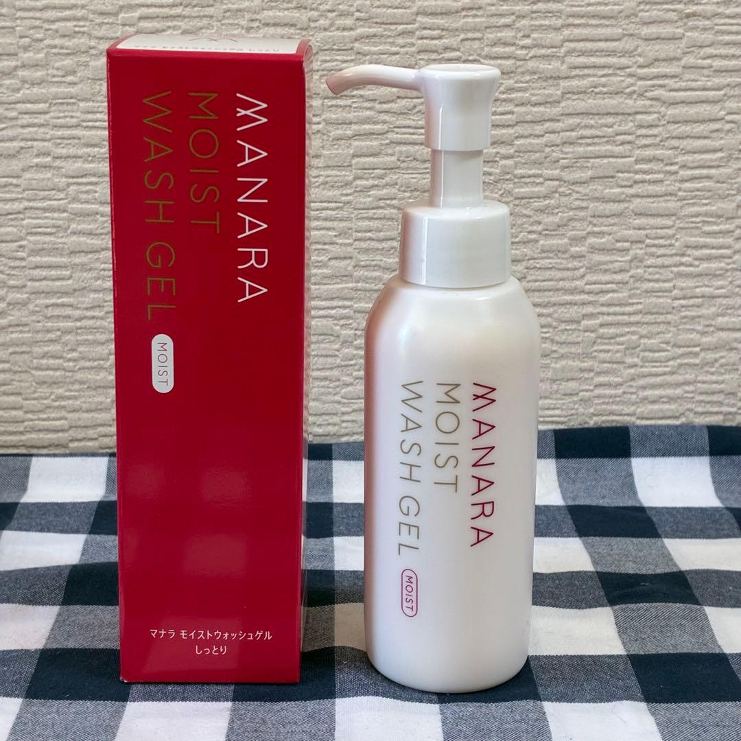 【新品未開封】マナラ モイストウォッシュゲルしっとり　美容液洗顔料　120ml