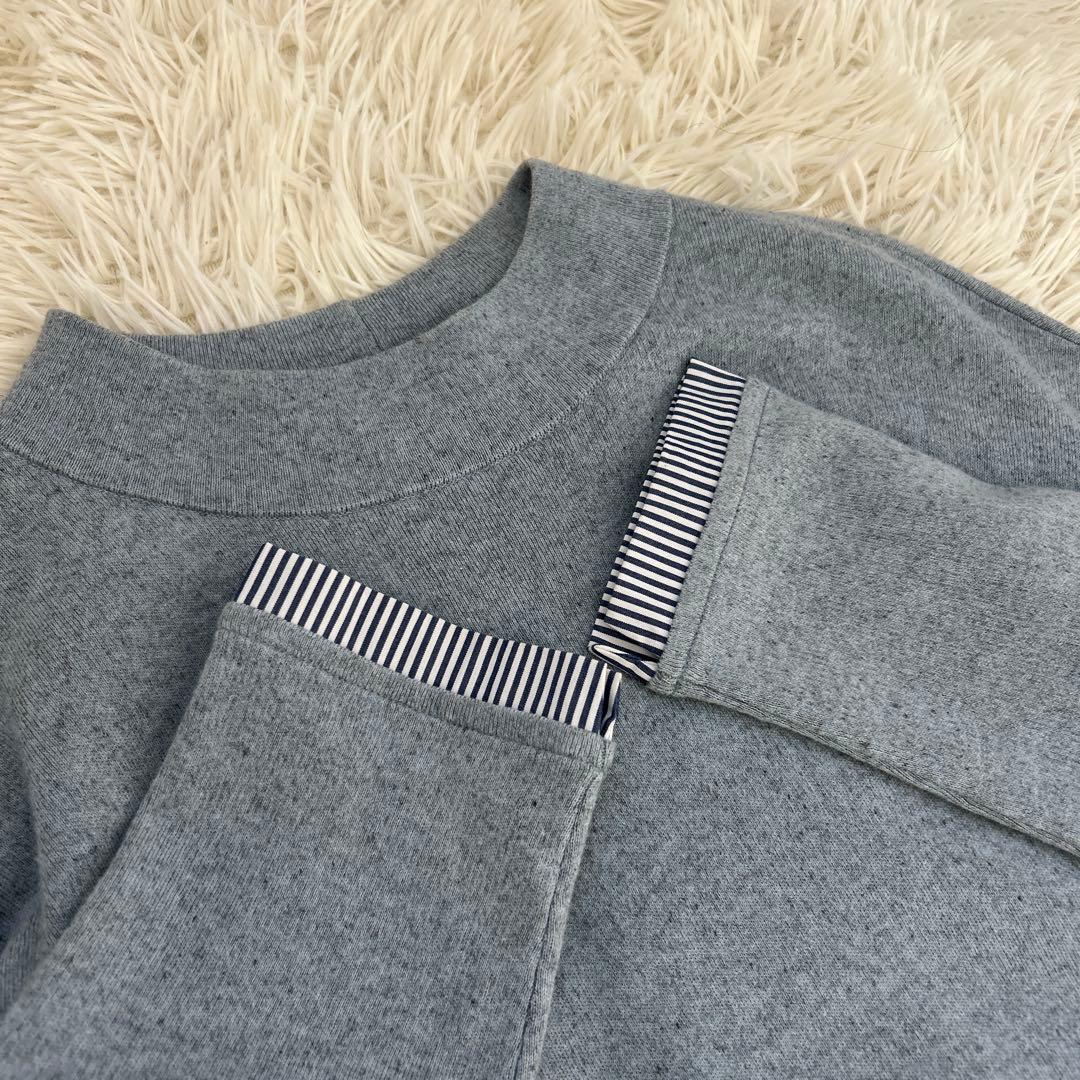 本日のみ　極美品　leilian レリアン　バック切り替え異素材ワンピ－ス
