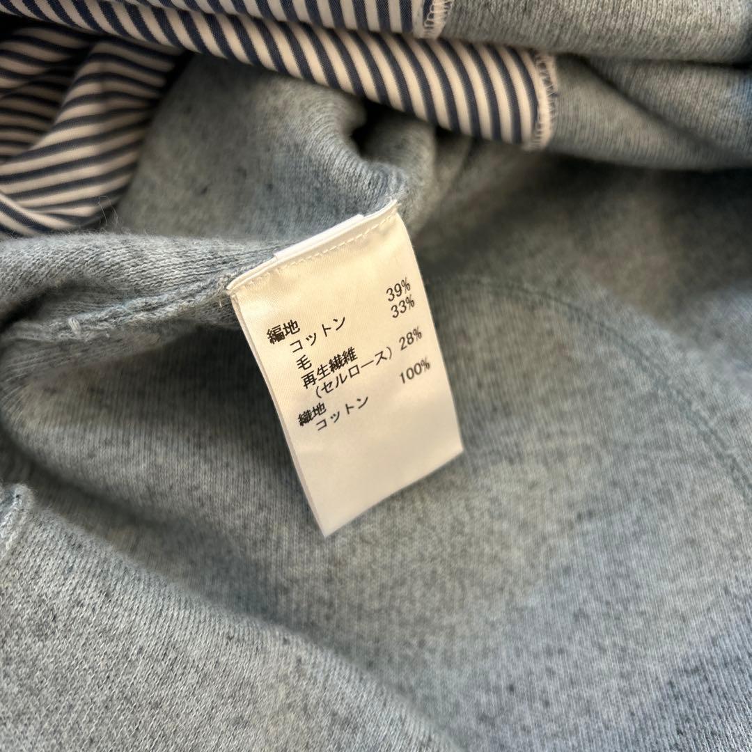 本日のみ　極美品　leilian レリアン　バック切り替え異素材ワンピ－ス