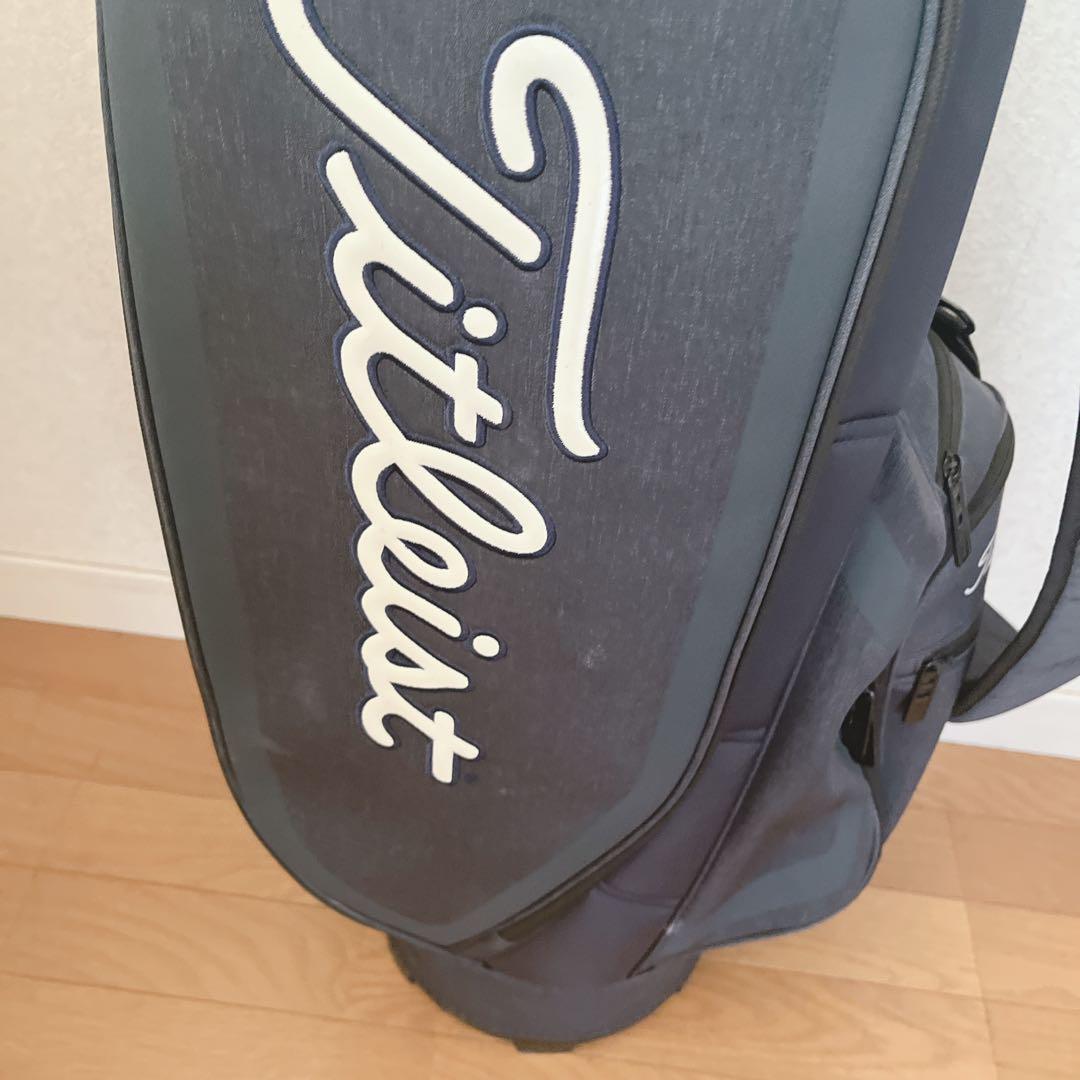 K074 Titleist シンプルアスリート キャディバッグ フード無し
