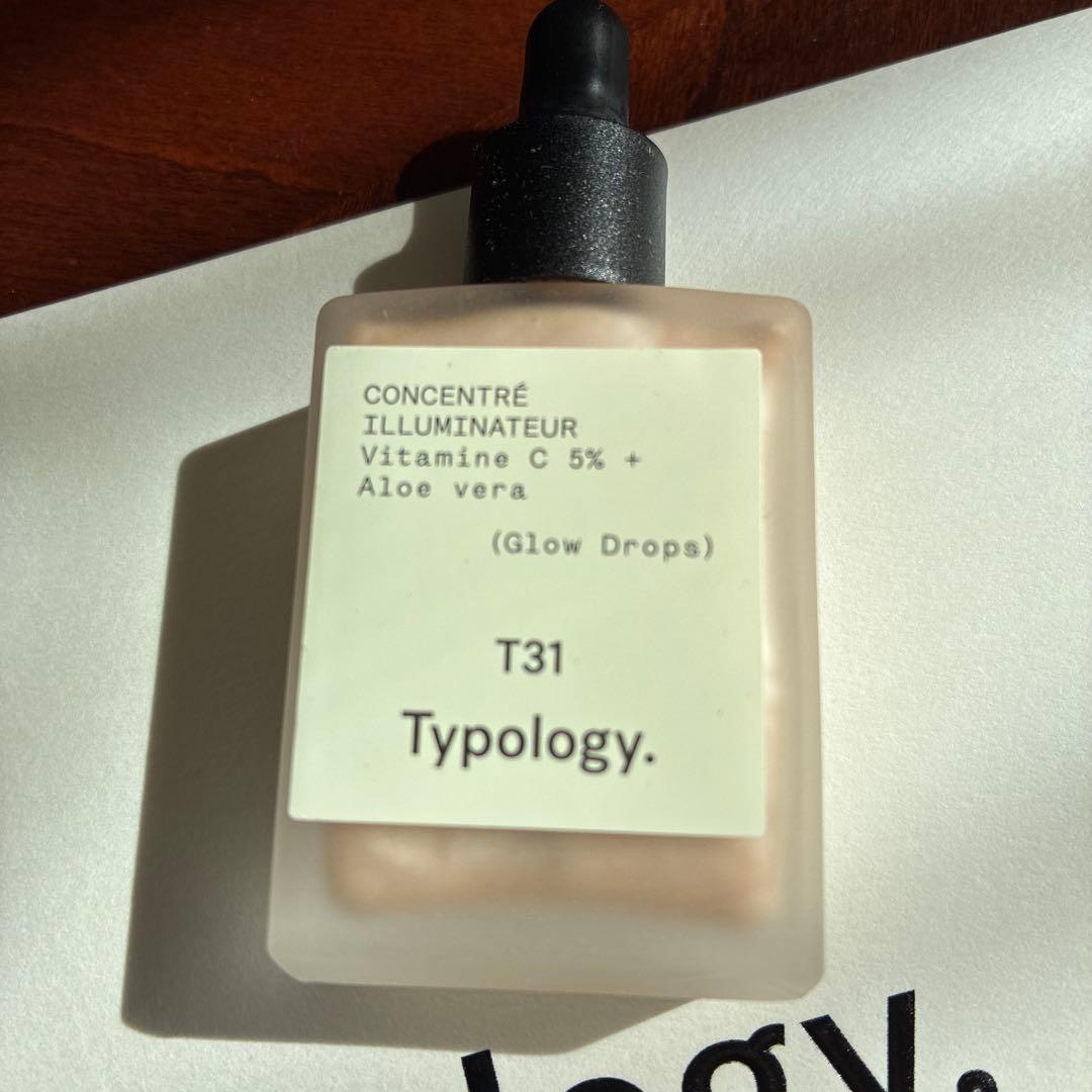 【即日発送】Typology タイポロジーティポロジーグロウドロップスT31