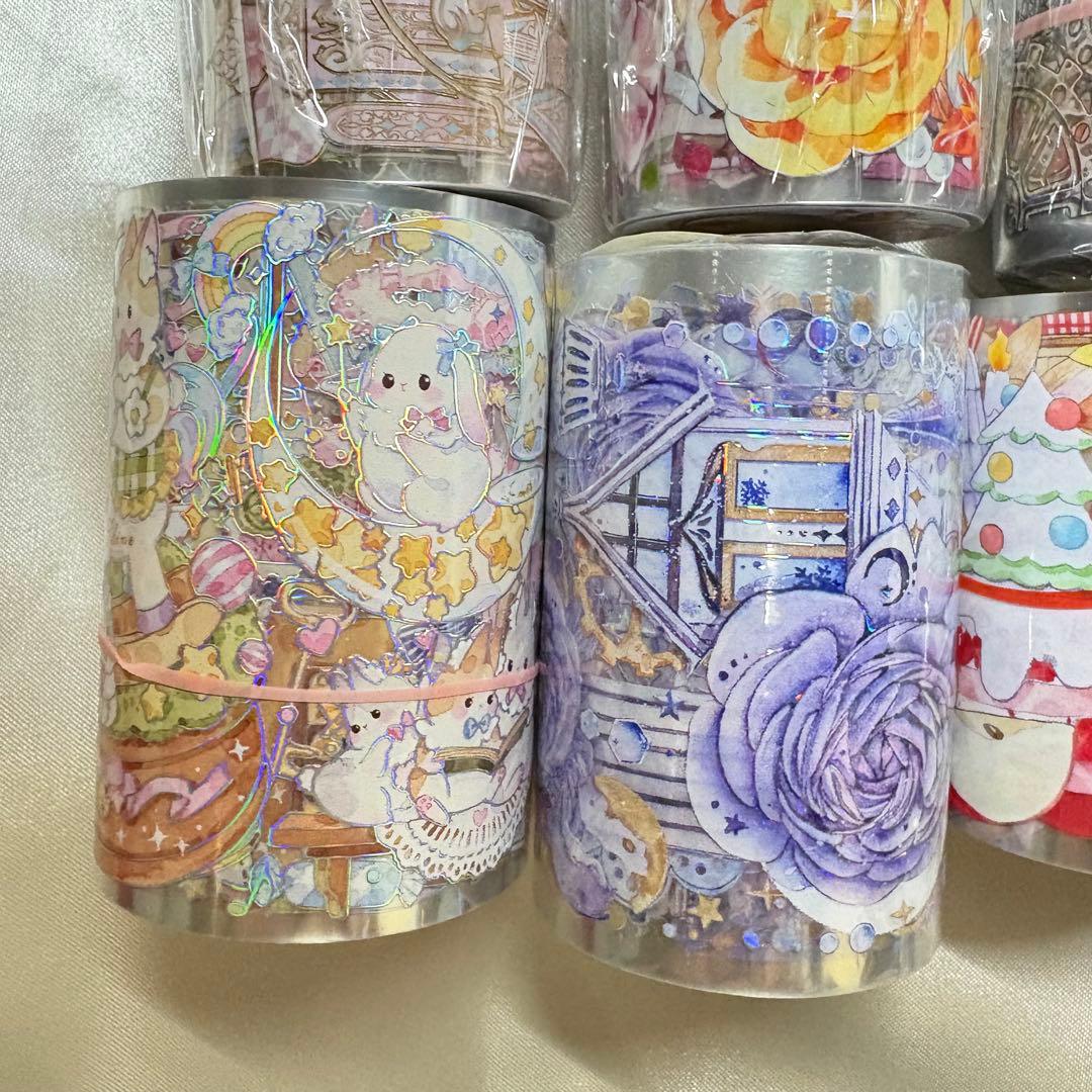海外マステ　まとめ売り③16個セット　おまけつき　　　新品未開封　中古あり