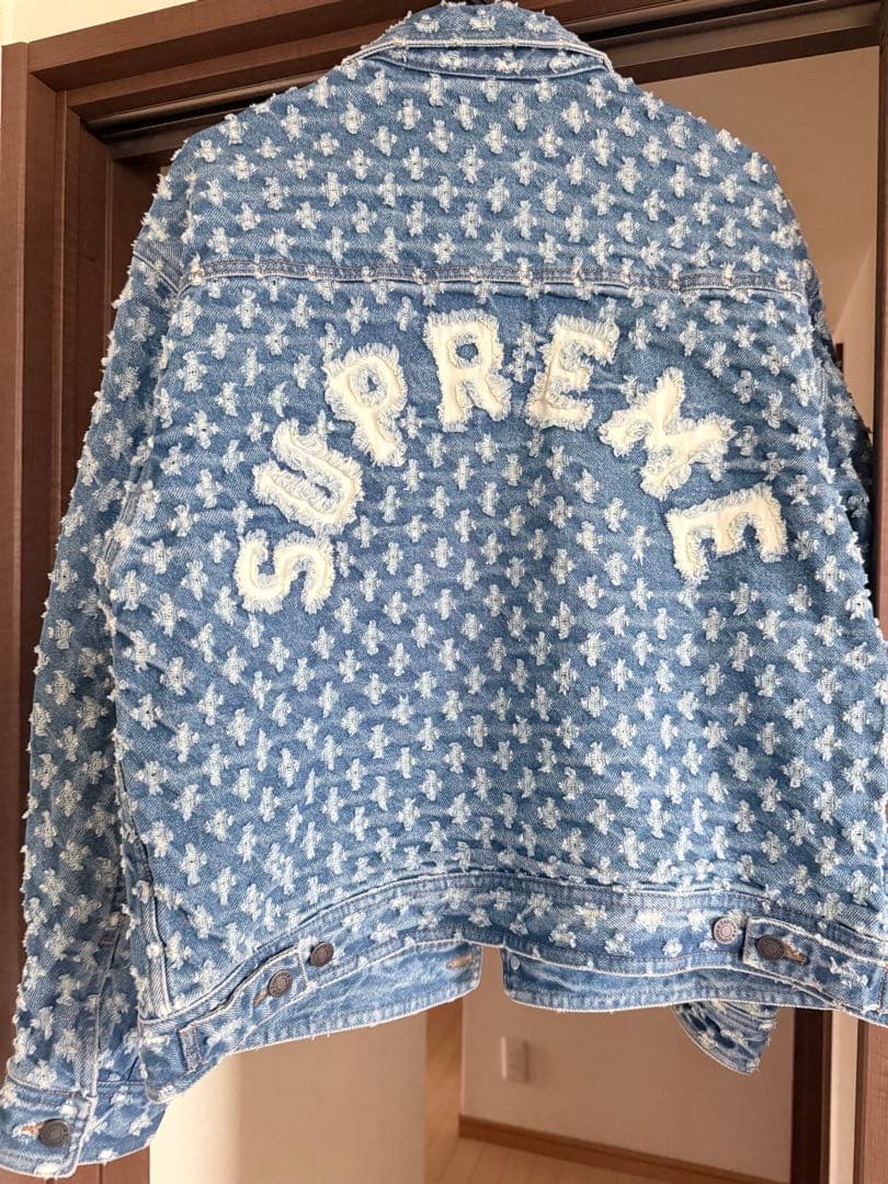Supreme デニムジャケット ブルー