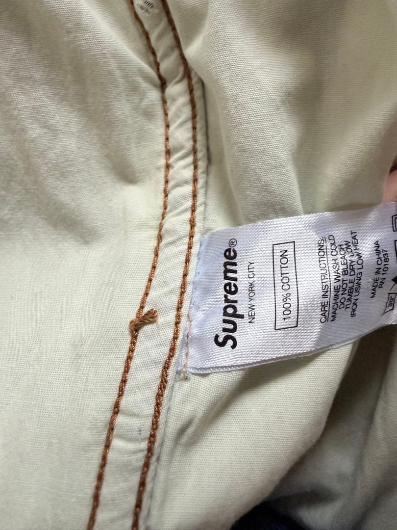 Supreme デニムジャケット ブルー