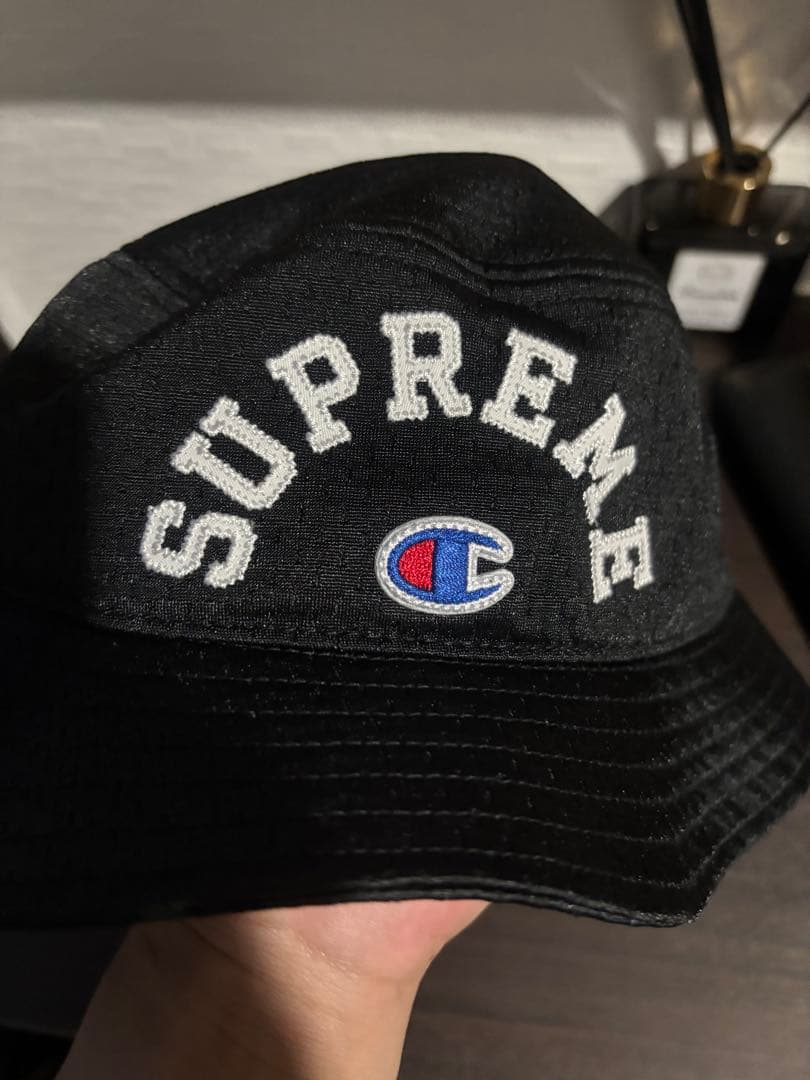 Supreme Champion バケットハット L/XL ブラック