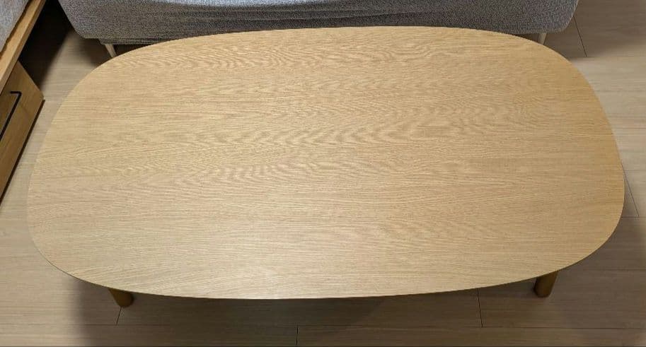 こたつにもなるローテーブル大ナチュラル