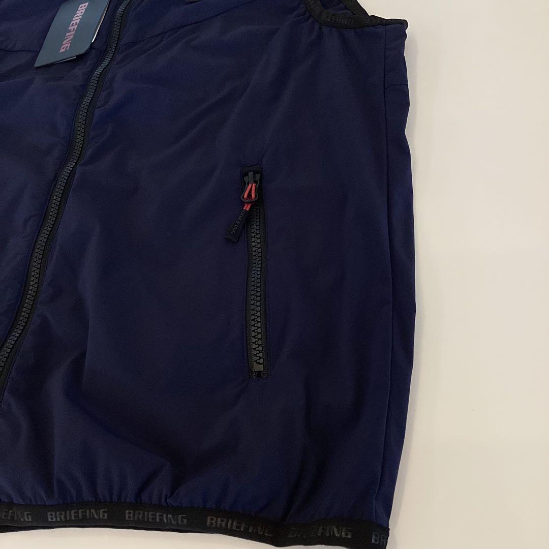 新品　BRIEFING　正規品　MENS WIND VEST ネイビー