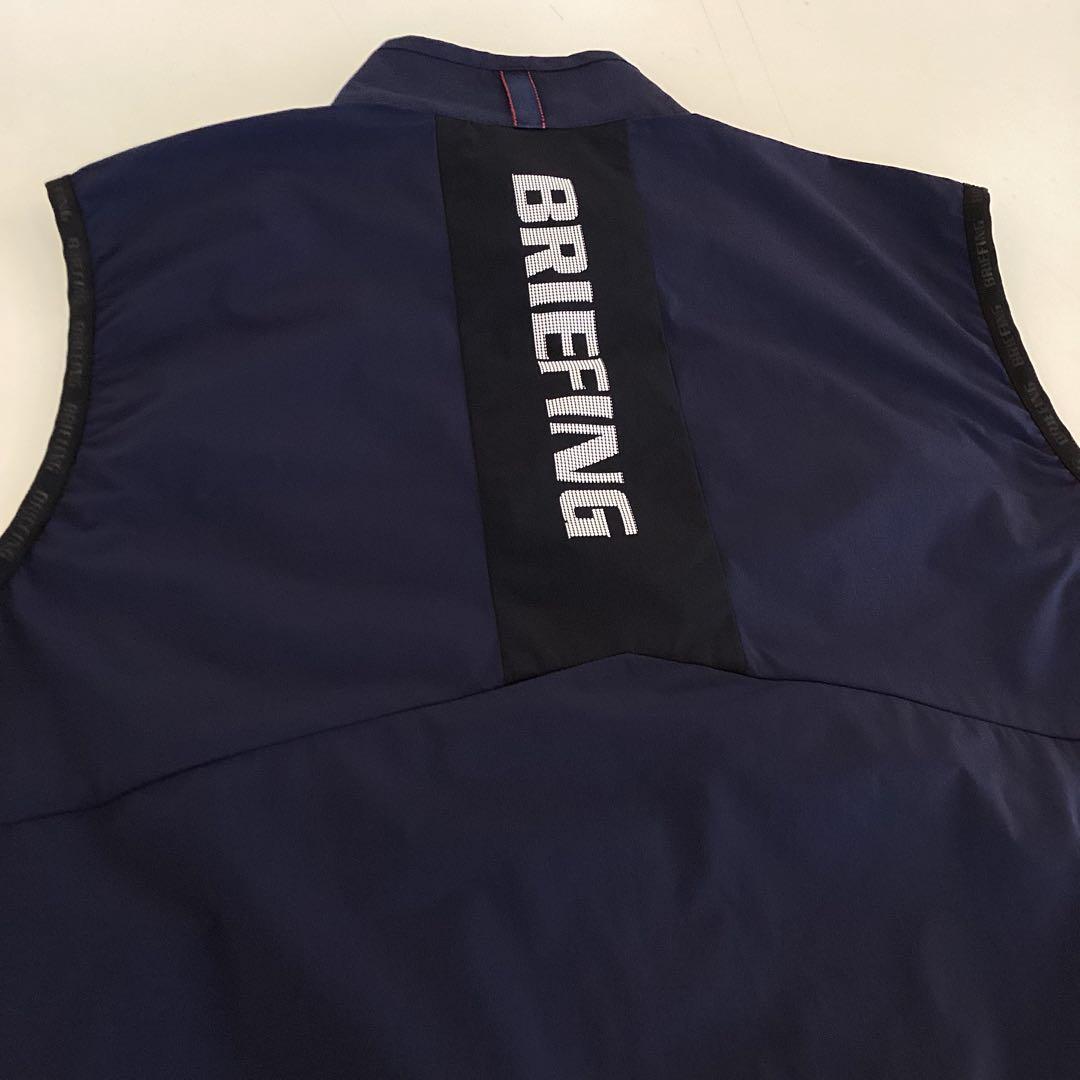 新品　BRIEFING　正規品　MENS WIND VEST ネイビー