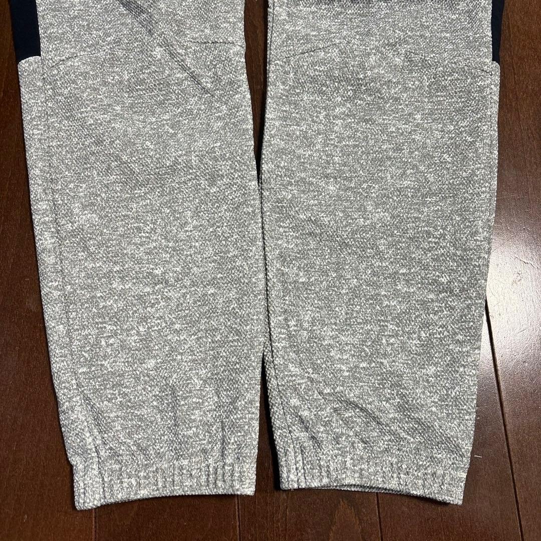 パーリーゲイツPGGダブルラッセル杢グレー＆ロゴパンツサイズ4