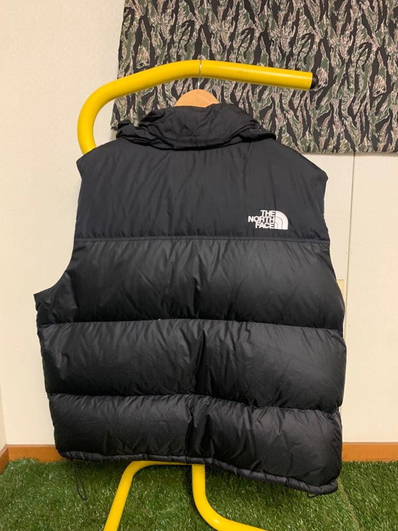 THE NORTH FACE フード付きダウンベスト XXL ブラック
