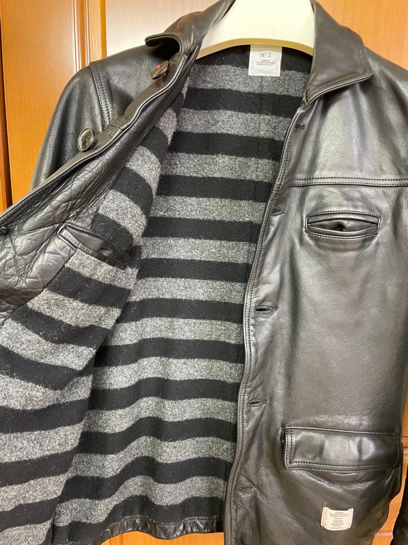 BEDWIN レザーカーコート BRUCEジャケット