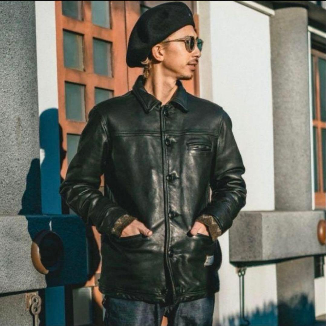 BEDWIN レザーカーコート BRUCEジャケット