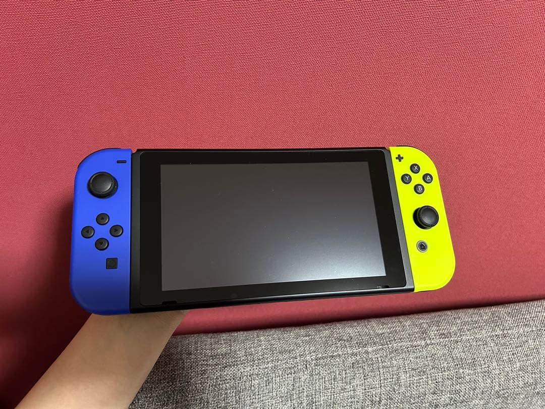 Nintendo Switch 青/黄 本体 付属品付き 箱付き
