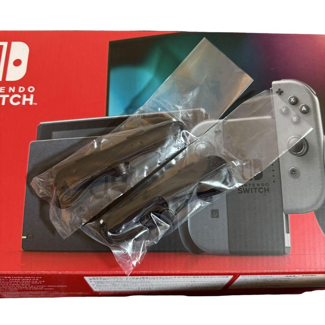 Nintendo Switch グレー本体、付属品全てあり