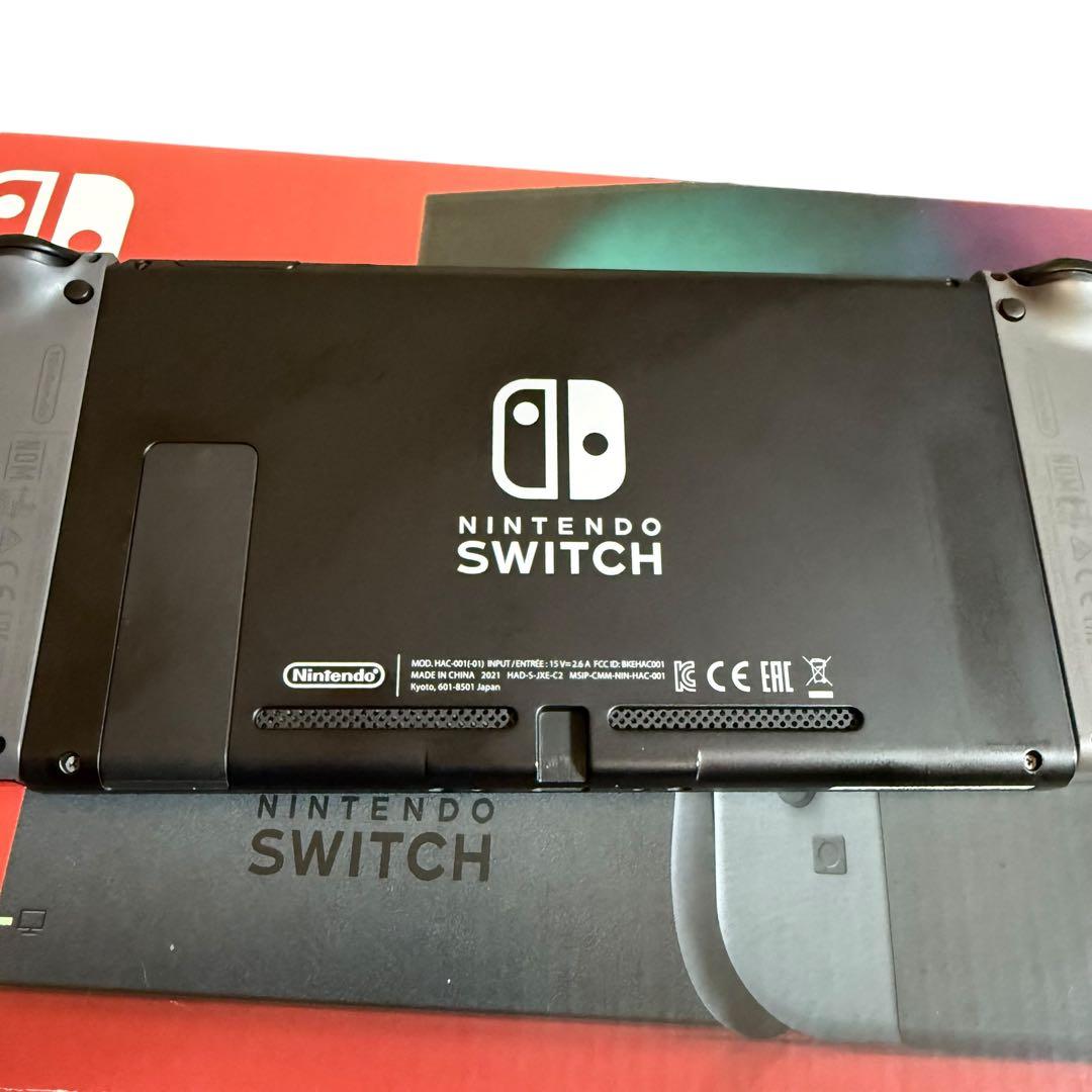 Nintendo Switch グレー本体、付属品全てあり