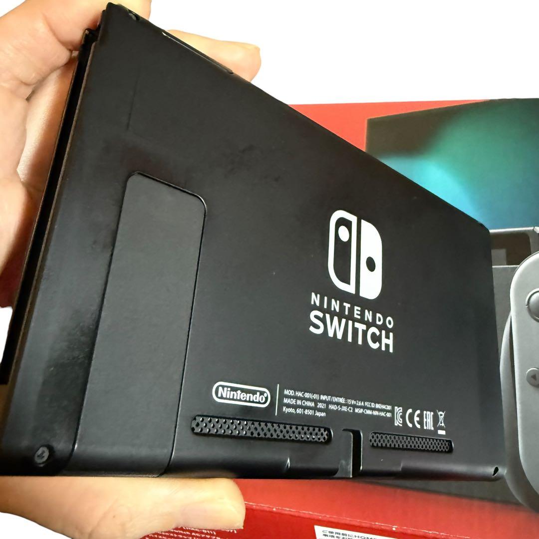 Nintendo Switch グレー本体、付属品全てあり