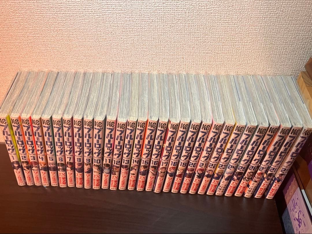 ブルーロック1~29巻（透明カバー付き）