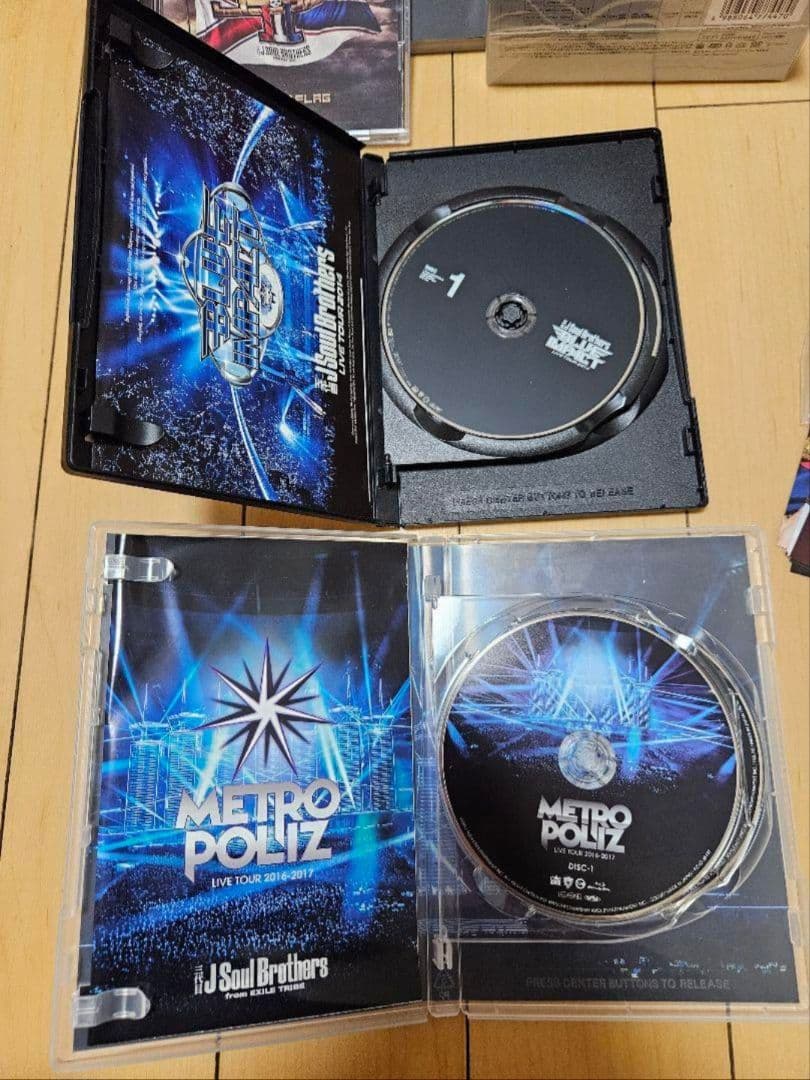 三代目JSB　LIVEDVD BluRay　CDまとめ売り