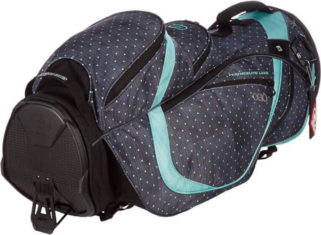 OGIO スタンド付 グレー×スカイブルー フード付 軽量 オジオ
