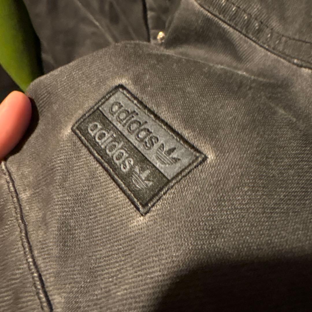 adidas originals デニムジャケット　ブラック