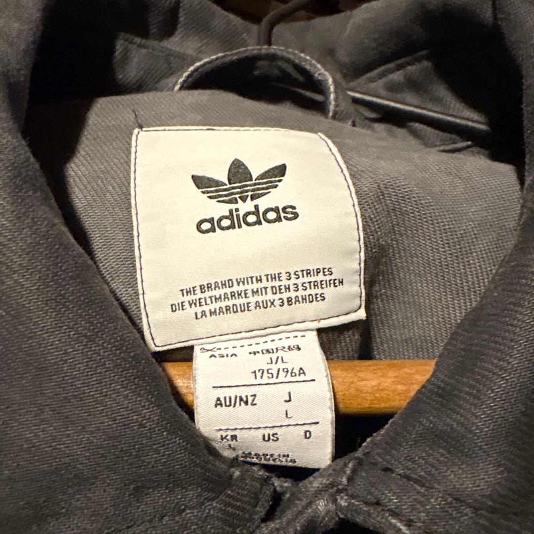 adidas originals デニムジャケット　ブラック