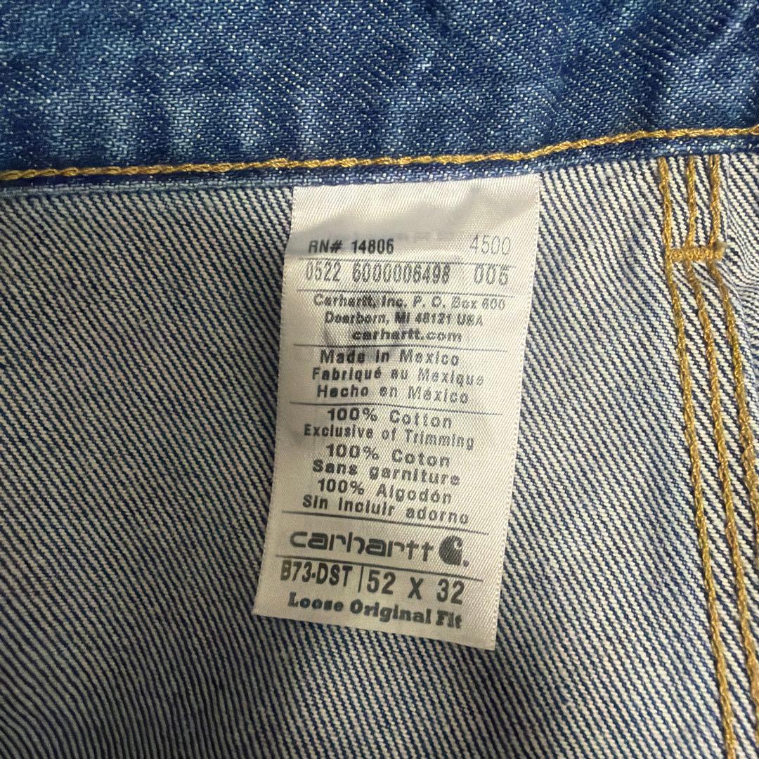 carhartt ダブルニー デニム W52 L32 bboy
