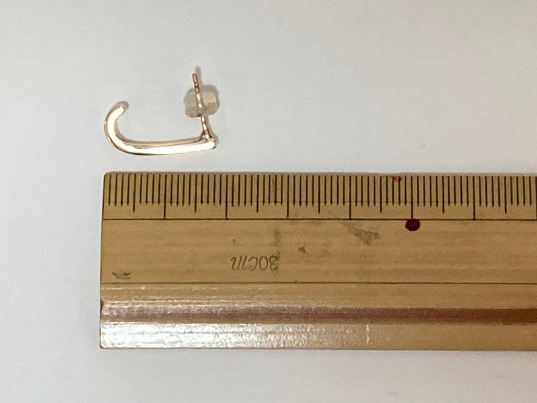 美品　hirotaka ヒロタカ　ゴッサマーインナーフックピアス　Ｍサイズ