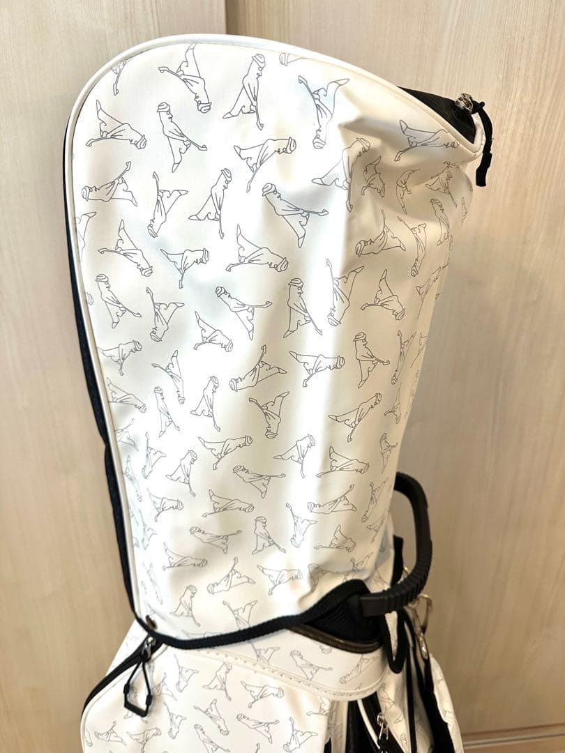 新品／未使用品｜PINGピン｜ゴルフキャディバッグ 9型ホワイト／ブラック