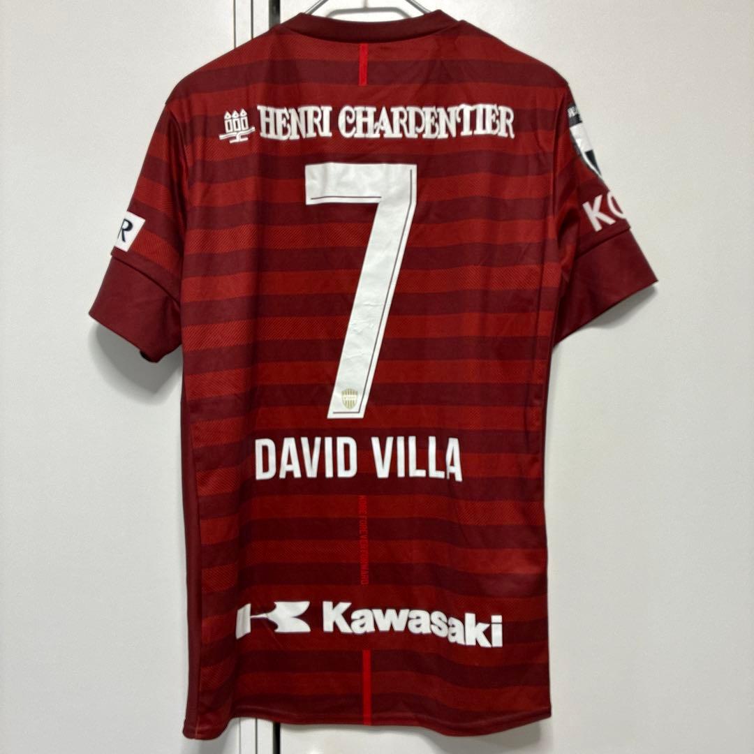 ヴィッセル神戸　2019ホームユニフォーム ダビド・ビジャ　7
