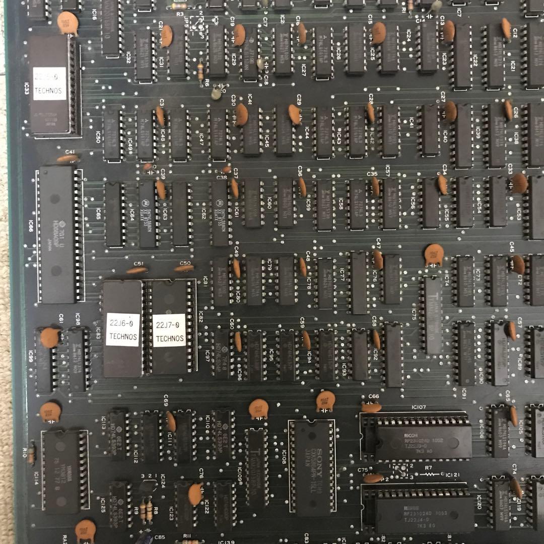 熱血高校ドッチボール　テクノスジャパン　基板　アーケード