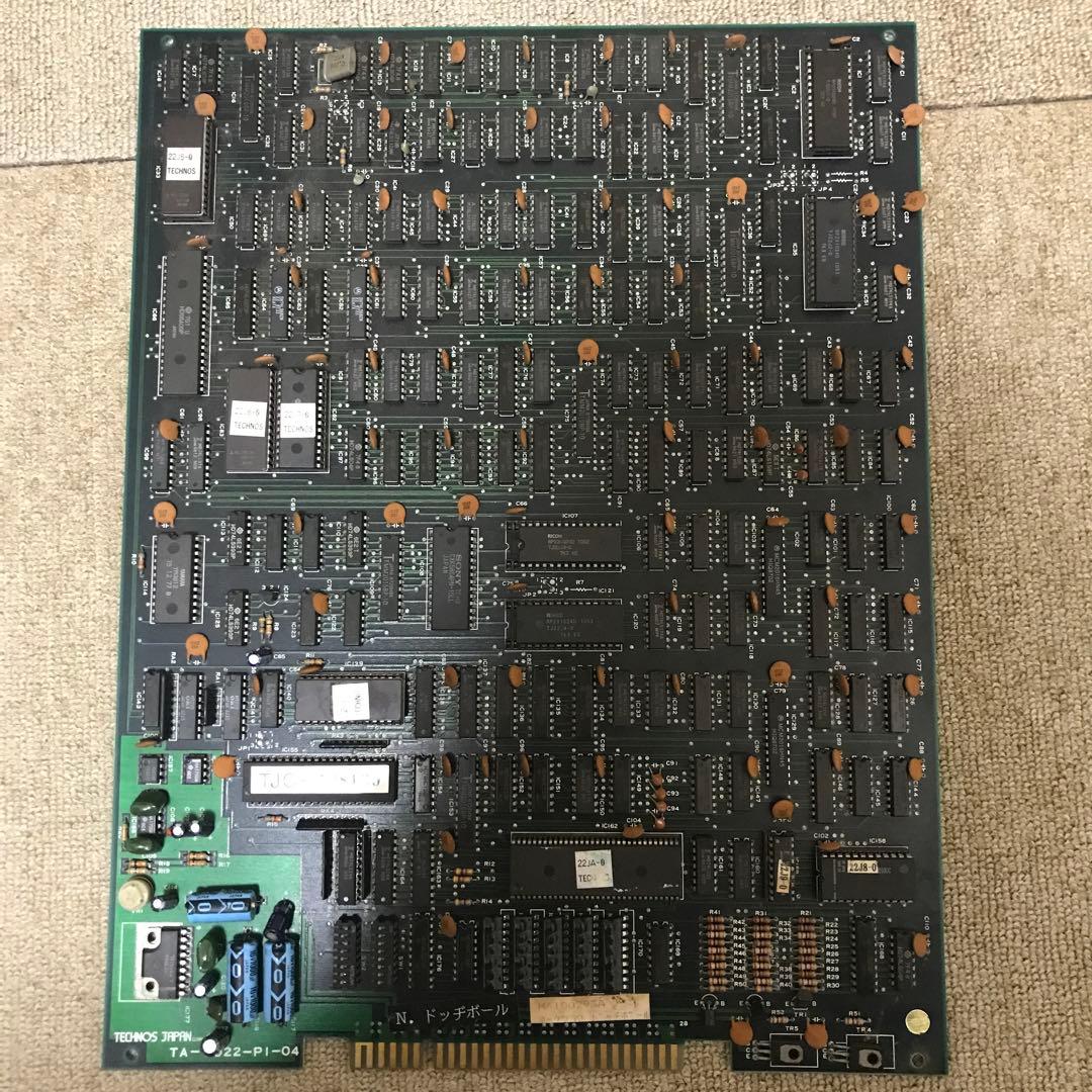 熱血高校ドッチボール　テクノスジャパン　基板　アーケード