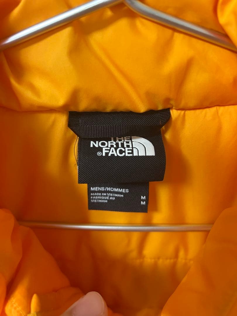 THE NORTH FACE ダウンベスト イエロー Mサイズ　ノースフェイス