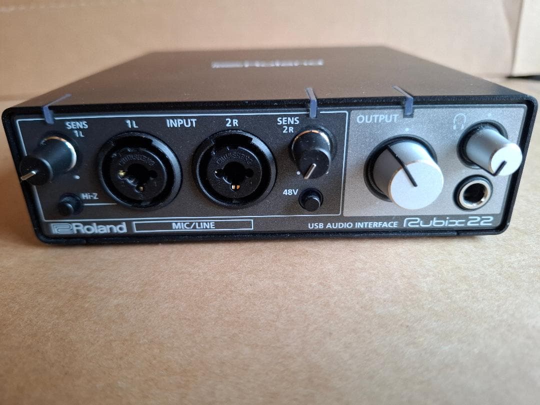 Roland Rubix 22 USBオーディオインターフェイス